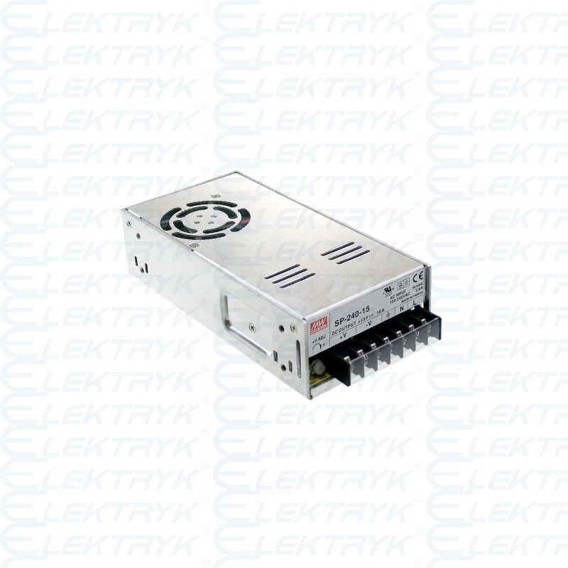 SP-240-24 Zasilacz: impulsowy; modułowy; 240W; 24VDC; 190x93x50mm; 20÷28VDC