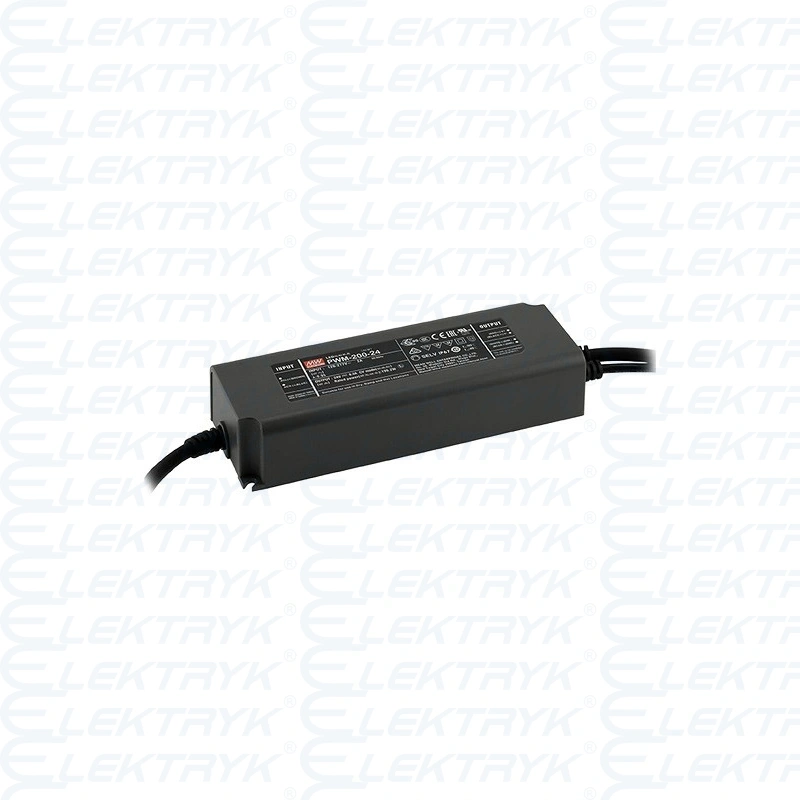 PWM-200-24DA2 Zasilacz LED 200W 24V 8,3A DALI2