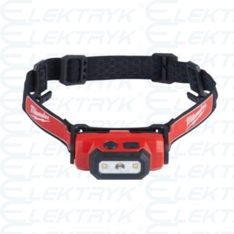 Latarka czołowa akumulatorowa USB, 475lm, L4 HL-201