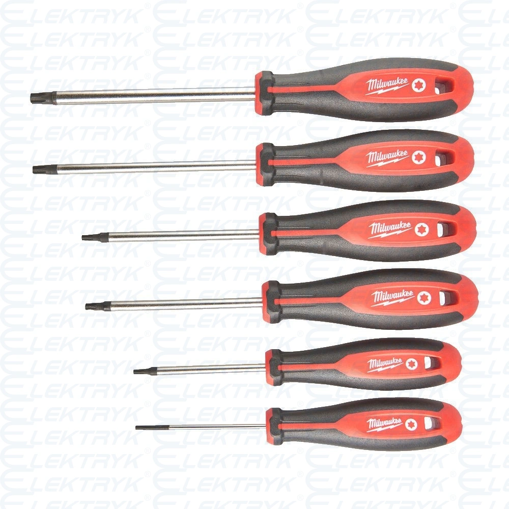 Zestaw wkrętaków Torx - 6 szt.