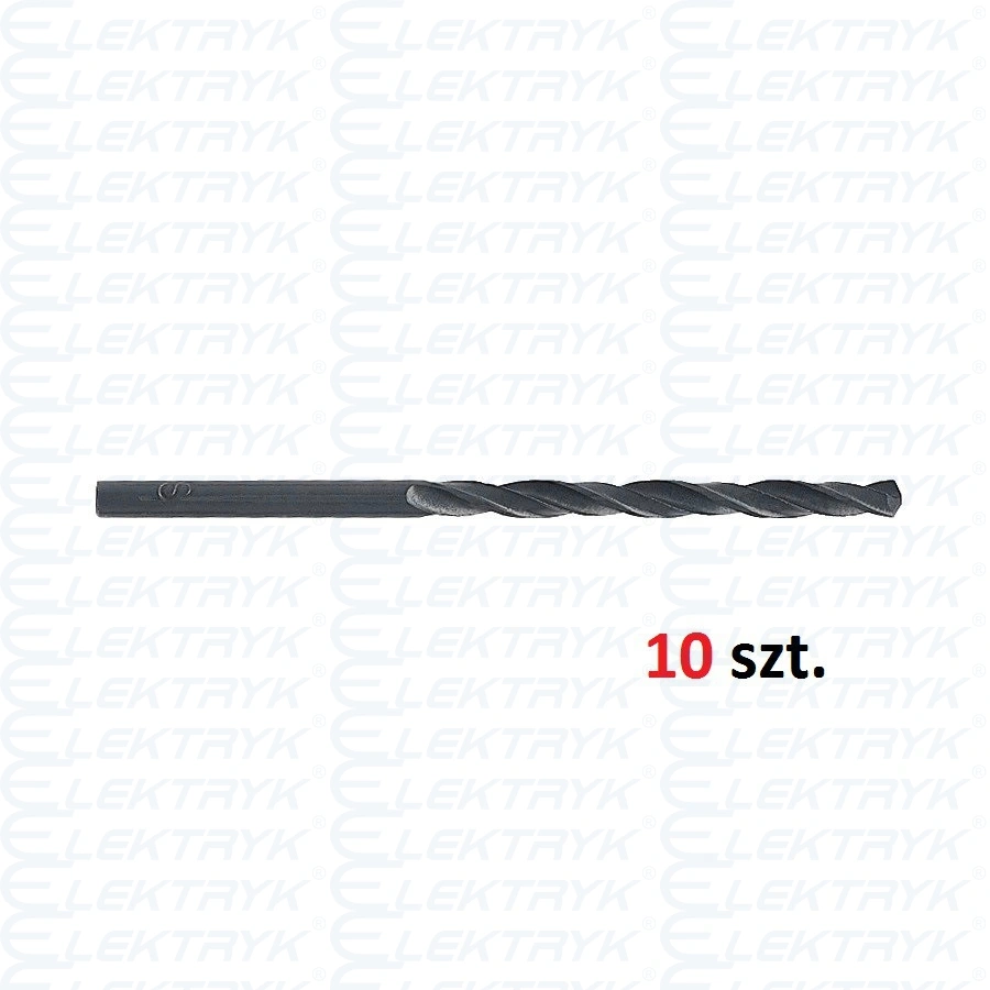 Wiertło HSS-R 5,5 mm (10 szt.)