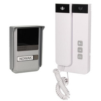 Zestaw domofonowy jednorodzinny, 2-żyłowy, natynkowy, SALEM