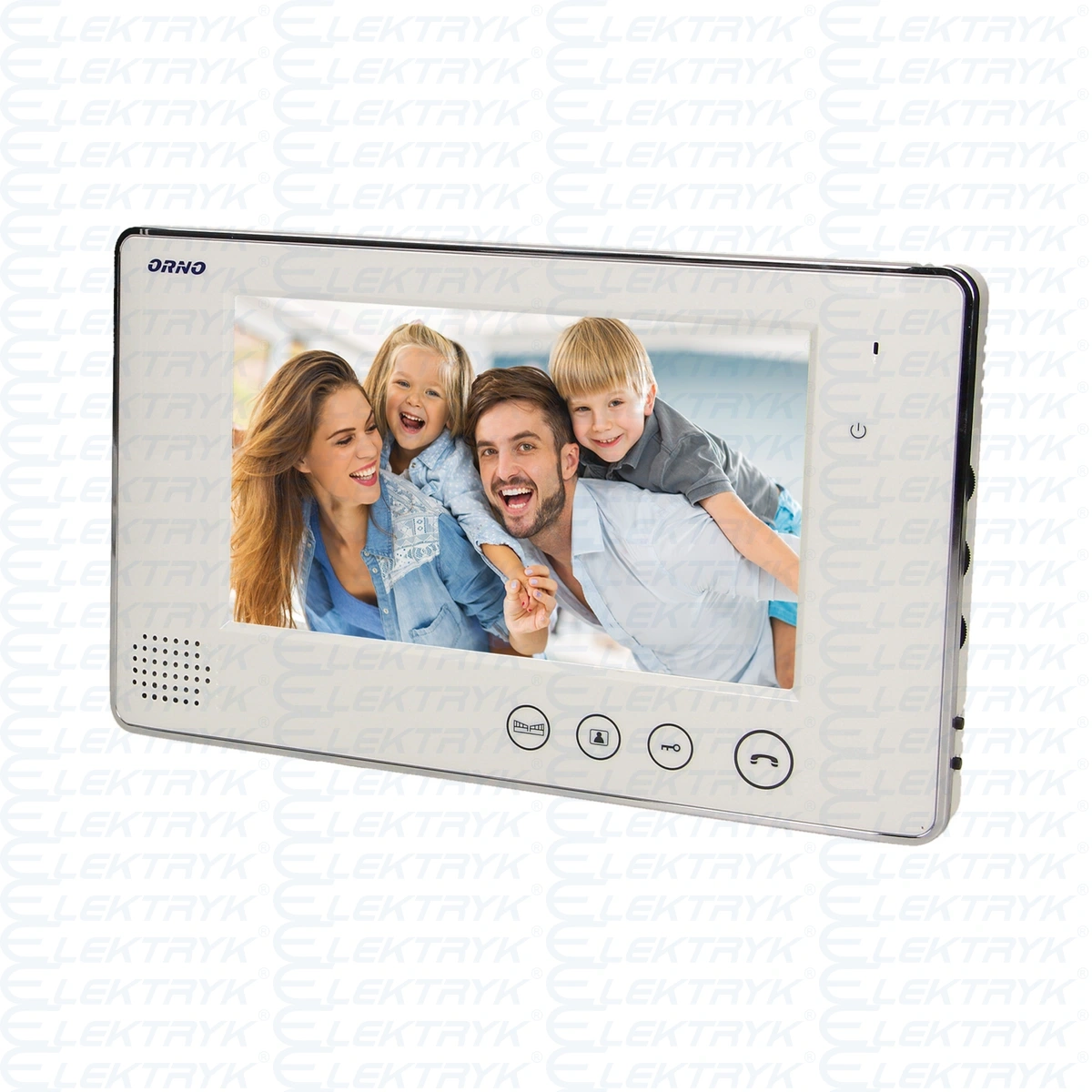 OR-VID-VP-1009MV/W Wideo monitor bezsłuchawkowy 7" do rozbudowy zestawów z serii ARX, biały