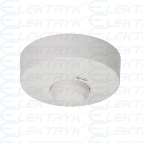 Mikrofalowy czujnik ruchu z osłoną, 360st. IP20, 1200W, natynkowy