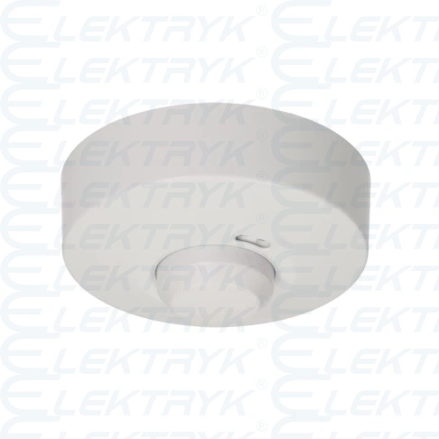 Mikrofalowy czujnik ruchu z osłoną, 360st. IP20, 1200W, natynkowy