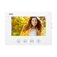 Wideo monitor bezsłuchawkowy, kolorowy, LCD 7", do zestawu z serii CERES, otwieranie bramy, biały
