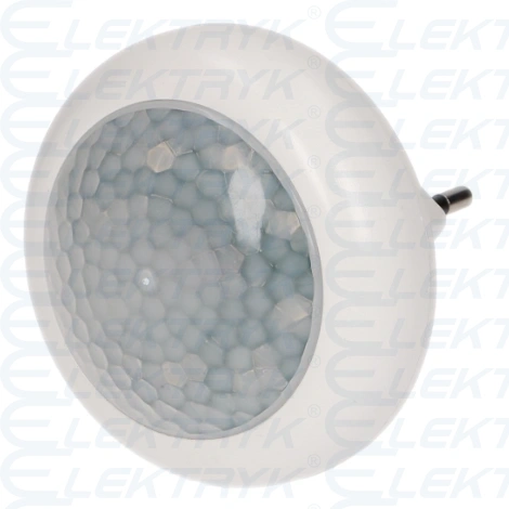 Lampka nocna LED z czujnikiem ruchu, 120st, 8xLED, 40lm, 6500K