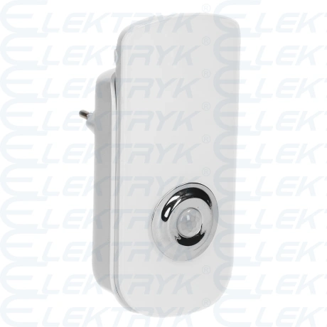 Lampka nocna LED 2w1 z czujnikiem ruchu 1W, 40/35lm, wbudowany akumulator