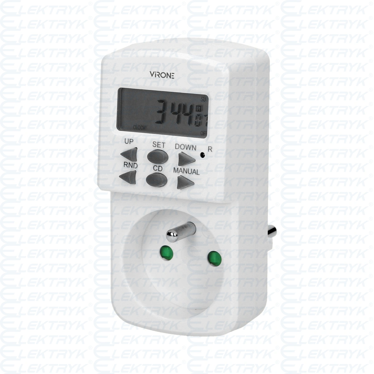Elektroniczny programator czasowy, MINI, 10 programów DT-2 (OR-PRE)