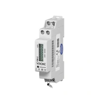 Licznik 1-fazowy wskaźnik zużycia energii elektrycznej, 40A, wyjście impulsowe, 1 moduł, DIN TH-35mm (or-we)