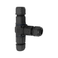 OR-AE-13622 Konektor kablowy trójnik T z szybkozłączką IP68, 3x4mm2, 400V/16A