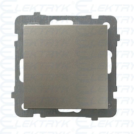 AS Łącznik jednobiegunowy Satyna ŁP-1G/M/45