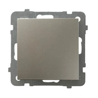 AS Łącznik jednobiegunowy Satyna ŁP-1G/M/45