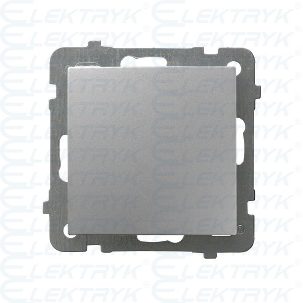 AS Łącznik jednobiegunowy Srebro ŁP-1G/M/18