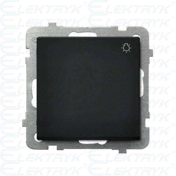 ŁP-5R/M/33 SONATA Łącznik zwierny "światło"  czarny metalik