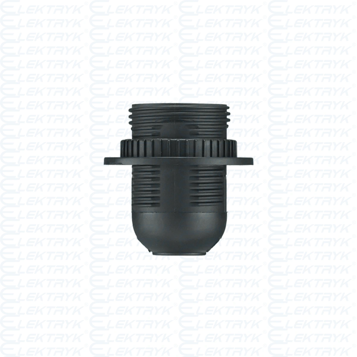 D.3006 Oprawka termoplastyczna E27 kołnierz 50 czarna