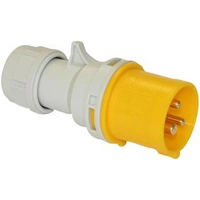 Wtyczka przenośna 16A 3P 110V żółta IP44 SHARK 013-4