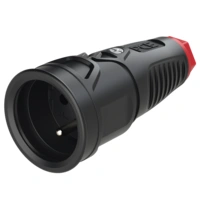 GNIAZDO PRZENOŚNE GUMOWE 16A 3P IP20 TAURUS2