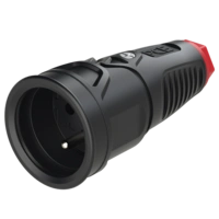 GNIAZDO PRZENOŚNE GUMOWE 16A 3P IP20 TAURUS2