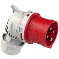 Wtyczka kątowa IP44 32/4