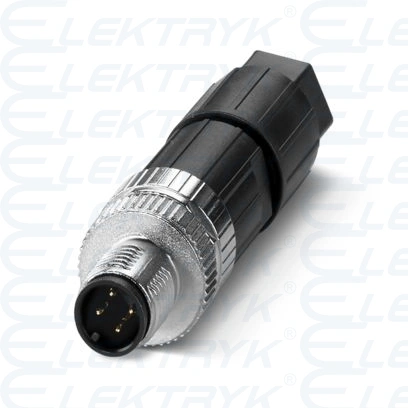 SACC-M12MS-4PL M Złącze wtykowe METALOWE