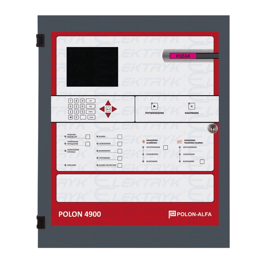 INTERAKTYWNY SYSTEM SYGNALIZACJI POŻAROWEJ POLON 4900