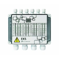 Element kontrolno-sterujący 2 wej 230 V / 2 wyj z izolatorem zwarć (tylko dla linii dozorowych w trybie 6000)