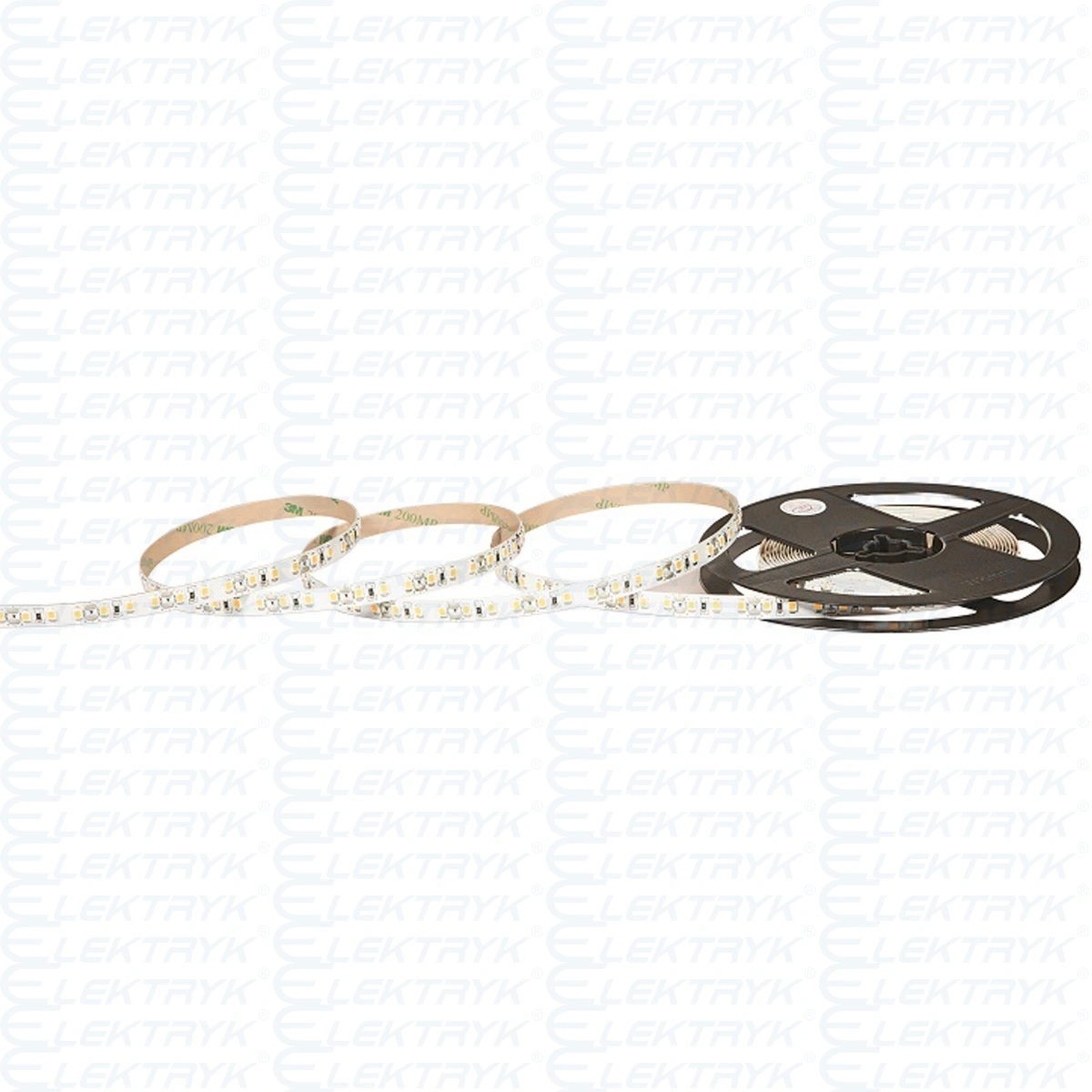 TAŚMA LED NEXTEC EX / 12V / 2835 / 9,6W / 120 LED / IP20 / 4000K +/-200K / 90lm/W / RA>80 / 5m / 8mm ls5600nw