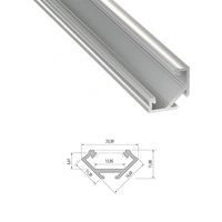 Profil LED narożny typ PL-NZA-202 aluminiowy