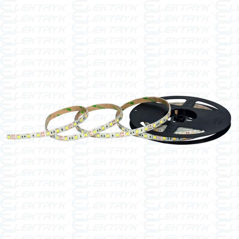 TAŚMA LED NEXTEC ST / 12V / 5050 / 14,4W / 60 LED / IP63 / 4200K +/-200K / 70lm/W / 5m / 10mm