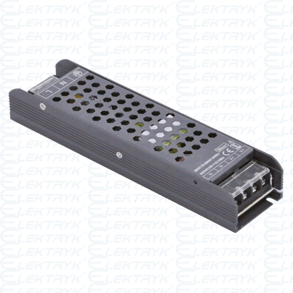 ZS 24V ZASILACZ LED MODUŁOWY GRAPHITE / IP20 / 24V / 8,33A / 200W