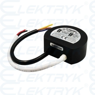 ZS 24V Zasilacz MONTAŻOWY OVAL / IP67 / 24V / 0,83A / 20W do puszki