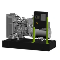 GSW150V Agregat 116kW silnik Volvo, alternator Mecc Alte, wersja obudowana, panel automatyczny, podgrzew silnika, baterie startowe, plastikowy zbiorni