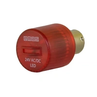Dioda LED 24 VDC czerwona T0-IKML024K