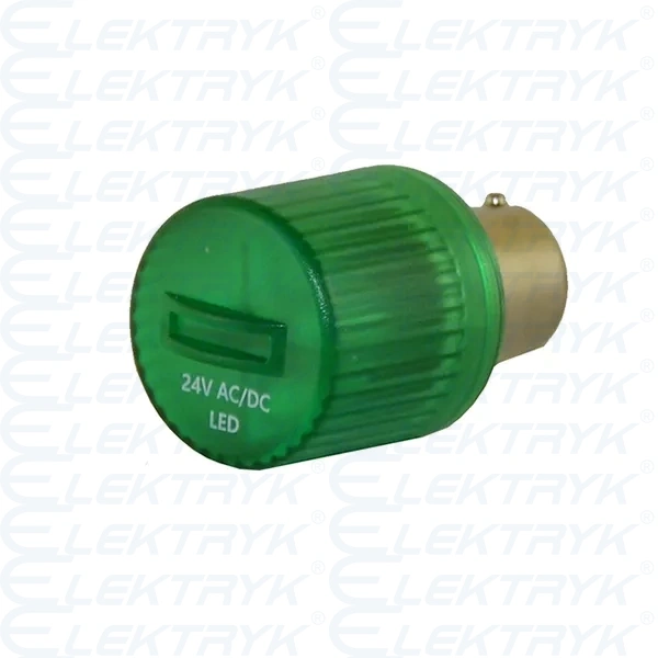 Dioda LED 24 VDC zielona T0-IKML024Y