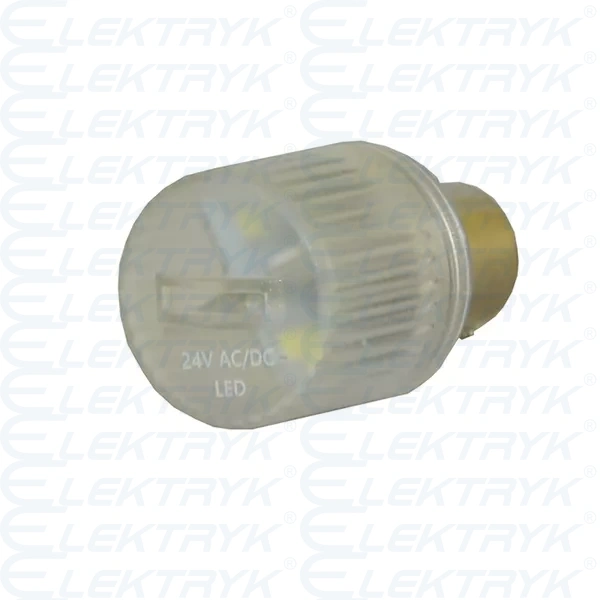Dioda LED 24 VDC biała T0-IKML024B