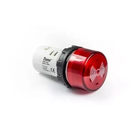 T0-MBZS220SE Buzzer serii MB czerwony podświetlany, monoblok 230VAC 85db