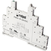 PI6W-1P-24VDC gniazdo szare
