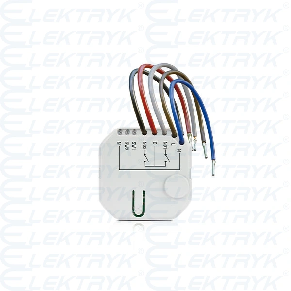 ASW-210 Bezprzewodowy dwukanałowy sterownik 230 V AC dopuszkowy