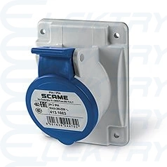 Gniazdo tablicowe 2P+E IP44 16A