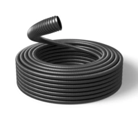 GUS10N SPIREX 10MM CZARNY Rura karbowana ochronna IP64, PCV samogasnący, opak.30m