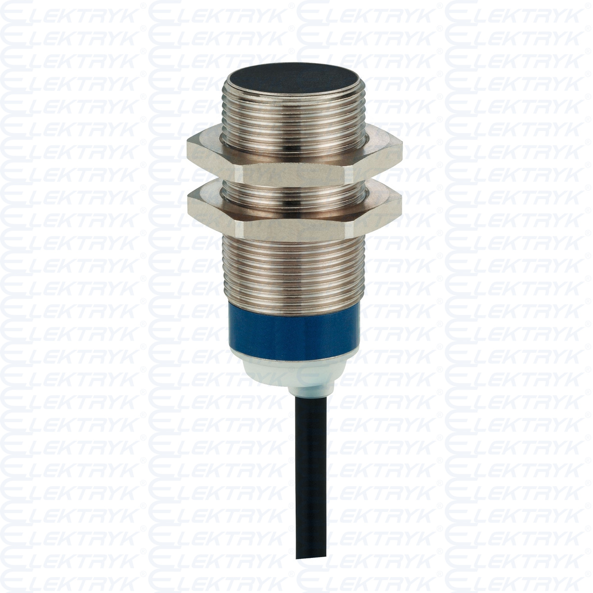 Czujnik indukcyjny M18 z wyjściem PNP 1NC, 12..24V DC, kabel 2m
