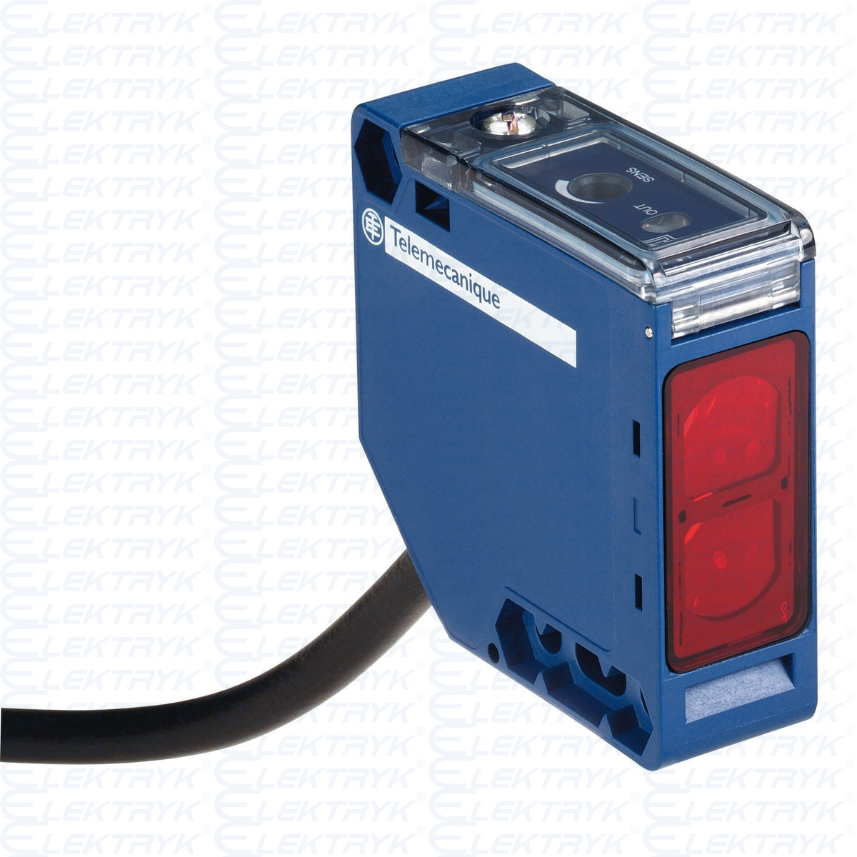 Czujnik fotoelektryczny kompaktowy 24...240 V AC kabel 2m