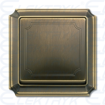 Klawisz System D pojedynczy mosiądz antyk, Merten