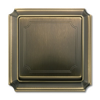 Klawisz System D pojedynczy mosiądz antyk, Merten