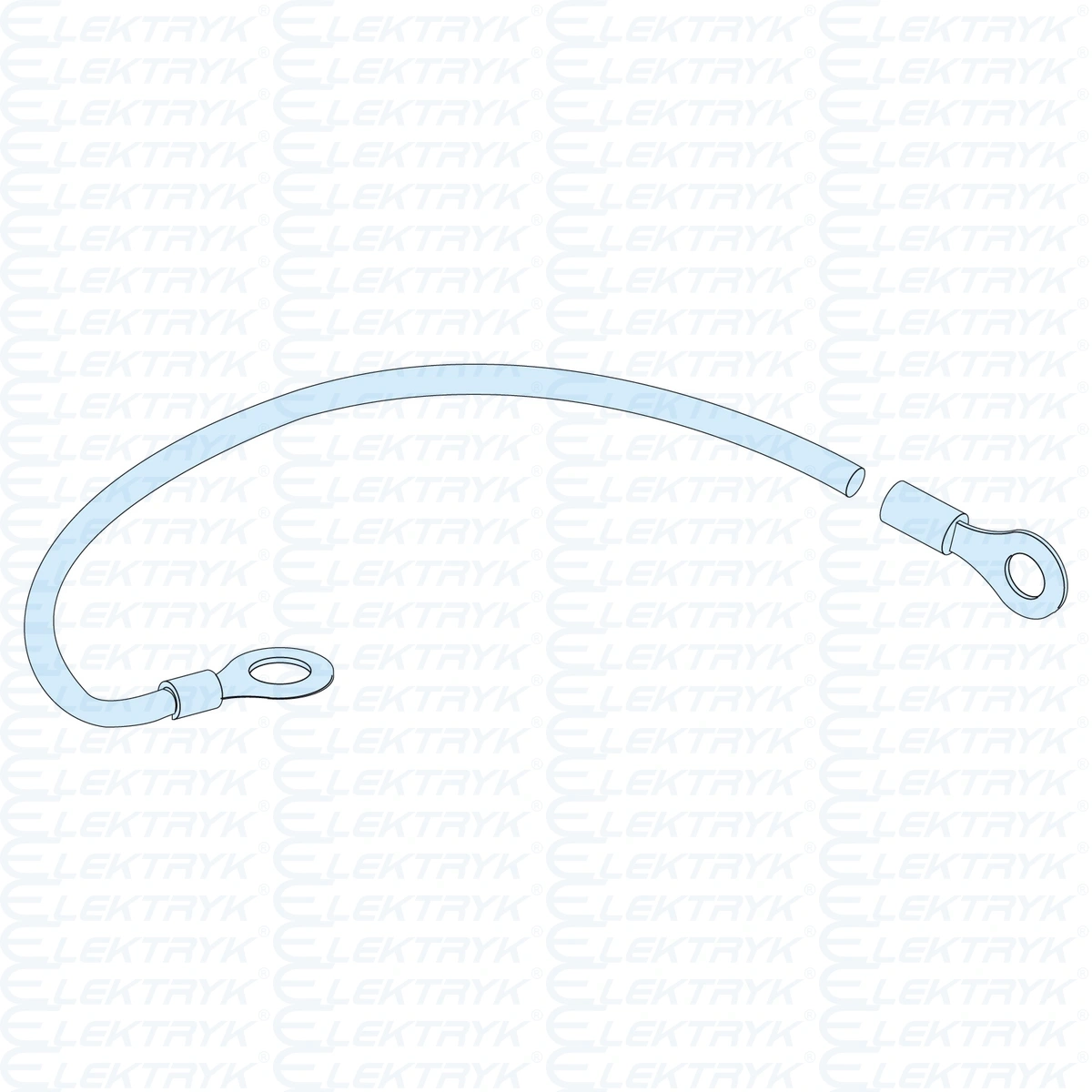 08911 PRZEWÓD PE DO DRZWI PACK, 6mxm