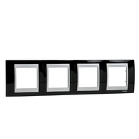 RAMKA 4-KROTNA, RHODIUM BLACK