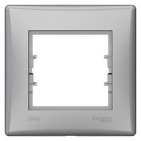 Ramka 1-krotna IP44 aluminium