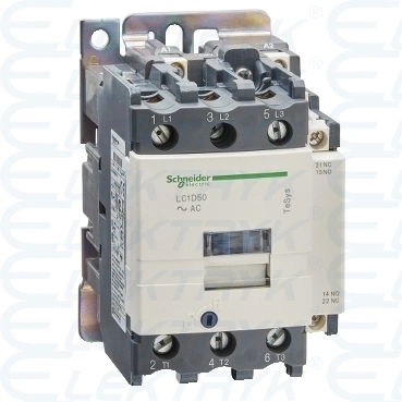 Stycznik D 3P AC3-50A,NZ+NO,24V 50/60Hz