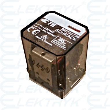 RM732730-- Przekaźnik mocy serii RM,3p,16A,230V AC,Faston 187